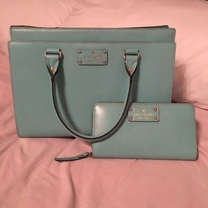 Kate Spade purse and wallet.